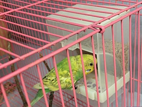 Hypeety Automatic Bird Feeder No Mess Pet Feeder Seed Food Container Perch Cage - Image 6
