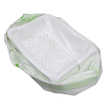 7pcs Cat Litter Filtering Bags Practical Pet Waste -up Pouches Automatic Closure by GRIRIW