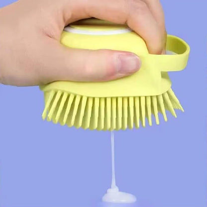 Pets Bath Brush | Scrubber for Bath | Dog Shampoo Brush | Dog Washing/Shower - Image 3