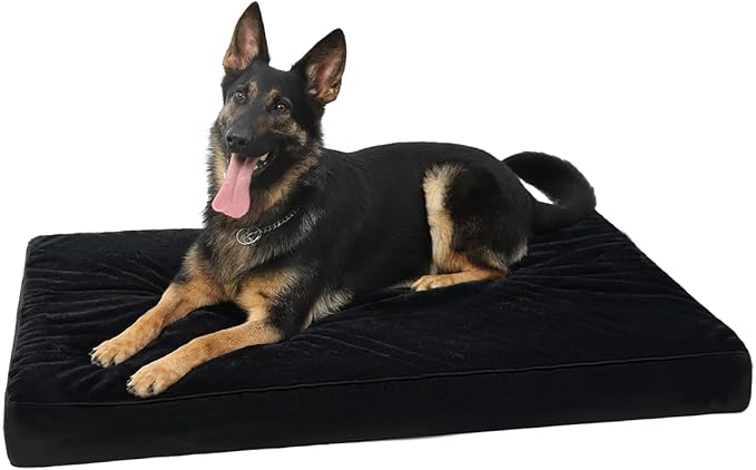 KSIIA Orthopedic Dog Bed Crate Waterproof Pet Mats by KSIIAPetProducts