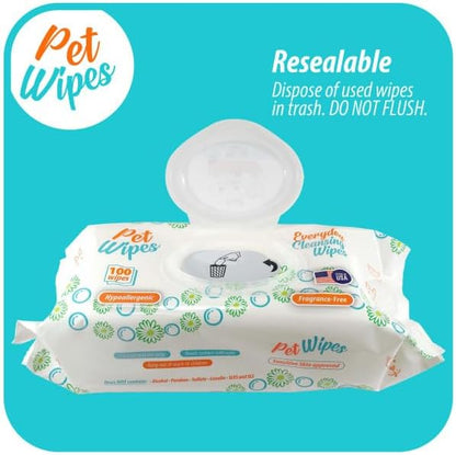 Txakur pet Wipes for Dogs and Cats Hypoallergenic Natural Products for - Image 7