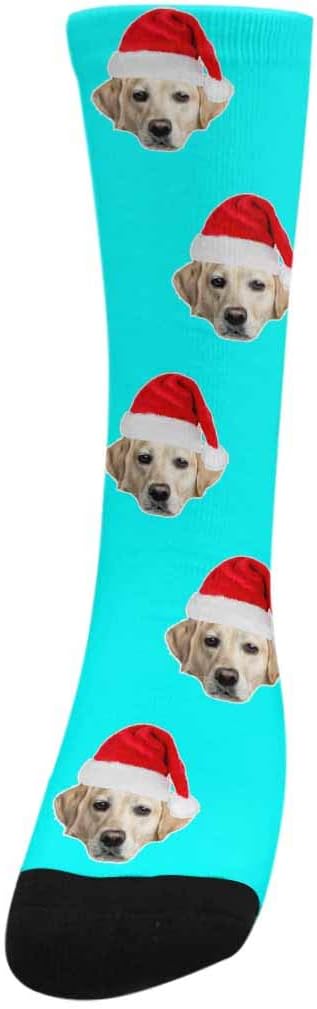 Custom Face Socks, Personalized Dog Lover Pet Photo Picture on Socks Unisex - Image 2