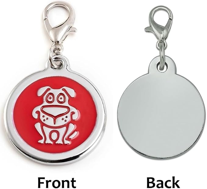 Personalized Funky Dog Design Pet ID Tags - Image 6