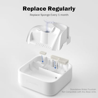 Oxygen-Riched Water Fountain for Cats Drinking Healthy, Pet Water Dispenser - Image 7