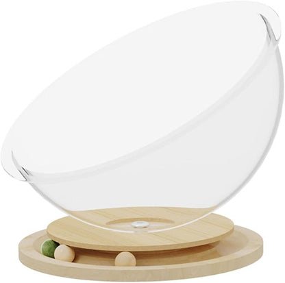 Space Capsule Cat Transparnt Cat House Set - Image 6