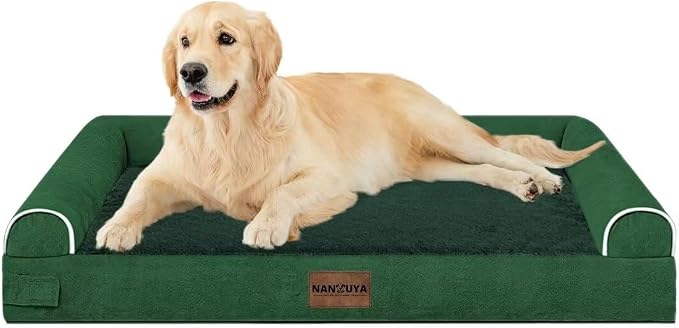 Large Dog Bed Orthopedic Washable: Beds Bolster XL Bed Medium Large Dogs Egg - Image 8
