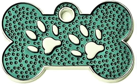 Personalized Dog Cute Paw Pet ID Tag by COOLLIANT