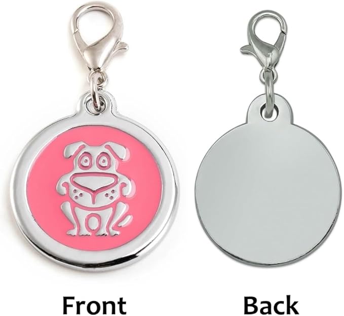 Personalized Funky Dog Design Pet ID Tags - Image 6