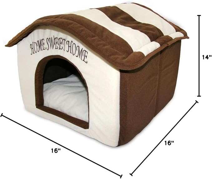 Best Pet Supplies Dog House Bed Crate Mat Tent Indoor Round Soft Plush - Image 7