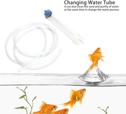 Zerodis Fish Cleaning Tools Tool PVC Small Fishcleaner Change Water Sand Wash - Image 4