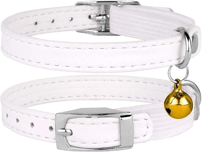 CollarDirect Leather Cat Collar, Cat Safety Collar - Image 2
