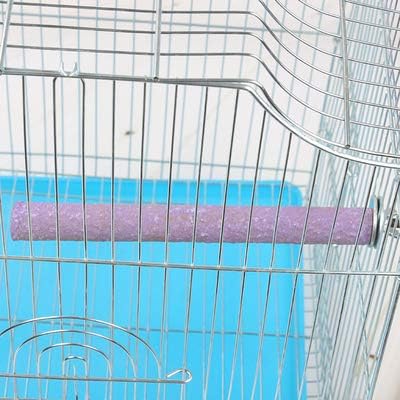 Bird Cage Perch Parrot Sand-Surface Stand 2Pack Grinding Wood Stick Platform - Image 3