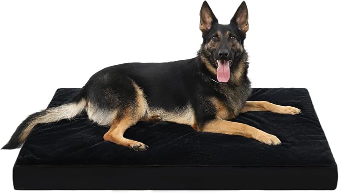 KSIIA Orthopedic Dog Bed Crate Waterproof Pet Mats by KSIIAPetProducts