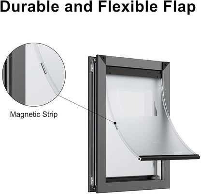 Rescumascer Medium Dog Door for Door, Doggie Door - Image 4