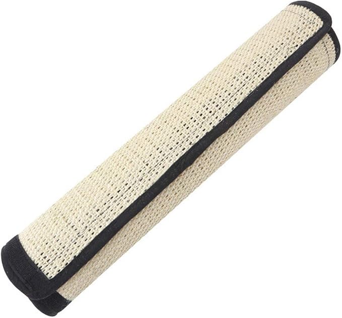 Cat Scratcher Mat with Interactive Mouse Toy, Cat Scratching Post Natural Sisal - Image 3