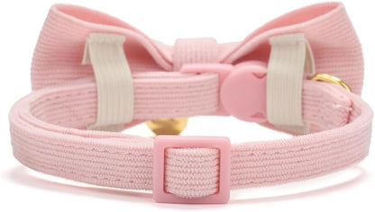 2 Pack Soft Corduroy Cat Collars - Image 8