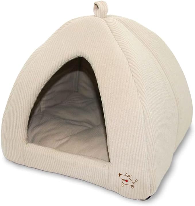 Best Pet Supplies Dog House Bed Crate Mat Tent Indoor Round Soft Plush by BestPetSuppliesLLC