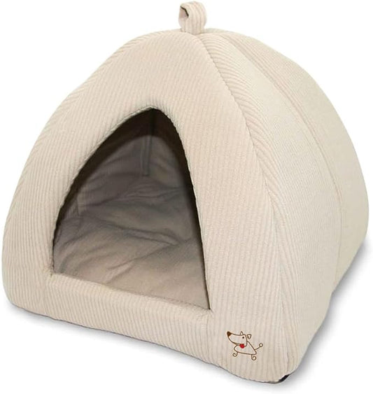 Best Pet Supplies Dog House Bed Crate Mat Tent Indoor Round Soft Plush by BestPetSuppliesLLC