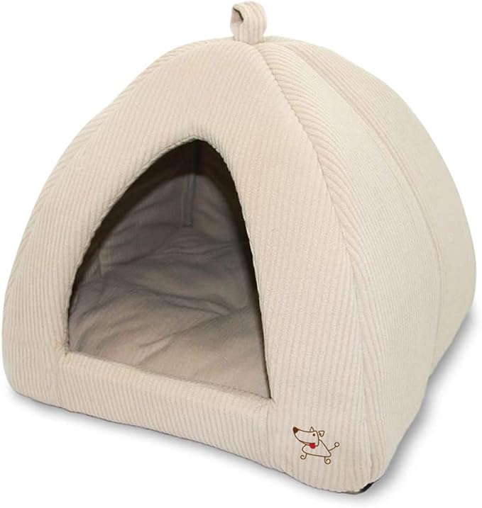 Best Pet Supplies Dog House Bed Crate Mat Tent Indoor Round Soft Plush by BestPetSuppliesLLC