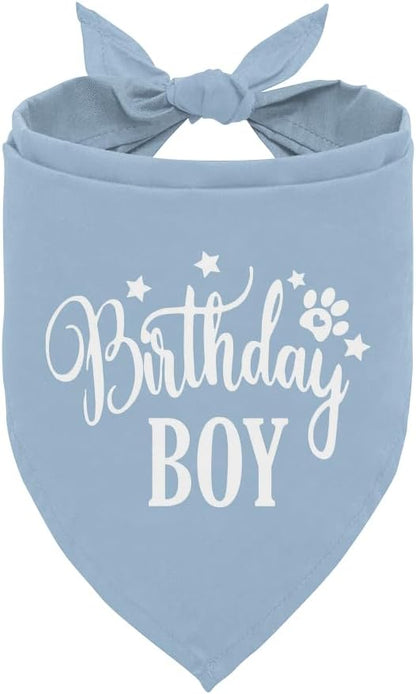 Happy Birthday Dog Bandana for Small Medium Large Dogs by corner+wind