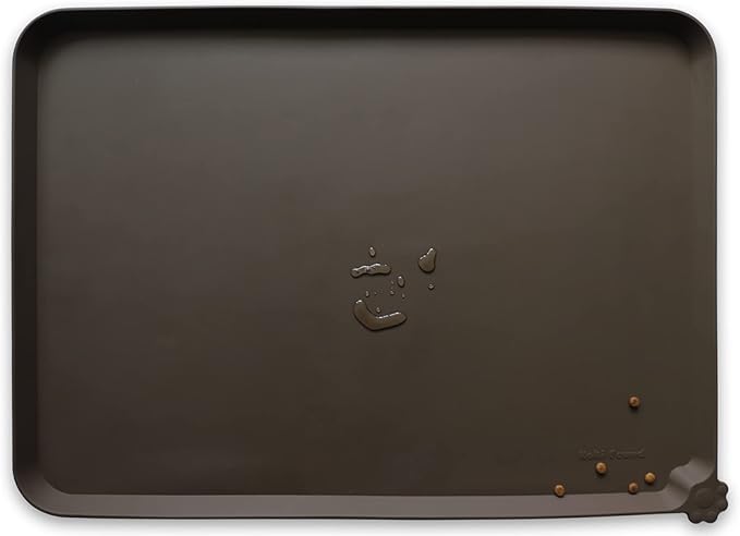 Hoki Found X-Large Silicone Pet Food Mat Tray by Hoki+Found