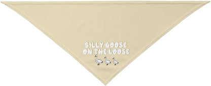 Silly Goose on The Loose Triangle Dog Bandana, Summer Bandana Funny Triangle - Image 9