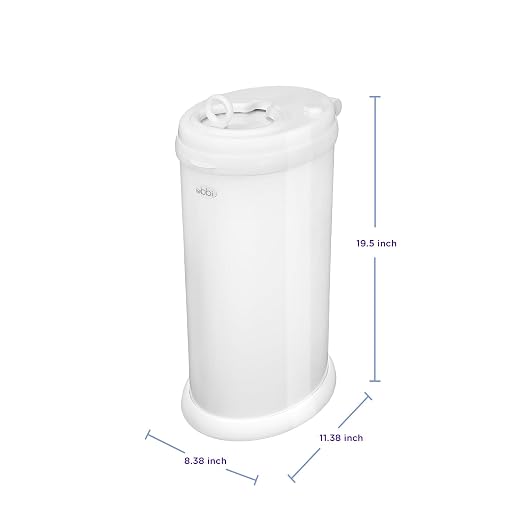 Ubbi Steel Diaper Pail, Odor Locking, No Special Bag Required, Award-Winning - Image 5