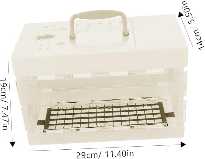 UPKOCH Portable Bird Carrier Cage - Image 2