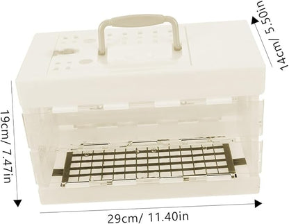 UPKOCH Portable Bird Carrier Cage - Image 2