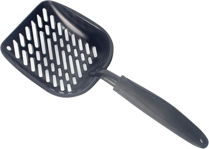 Metal Cat Litter Scoop with a Deep Shovel Design | Solid Aluminum & Non-Stick - Image 2