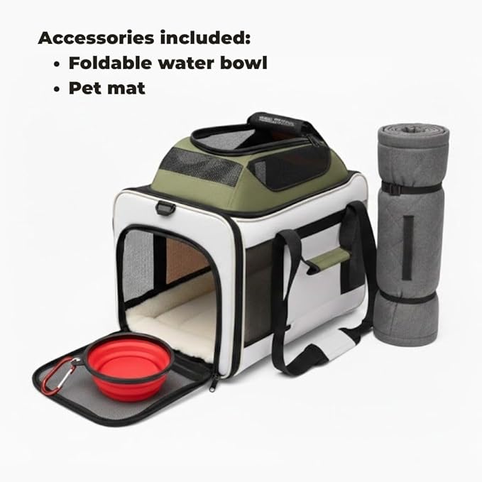 Cat Carrier Dog Carrier Airline Approved, Pet Carrier - Image 2