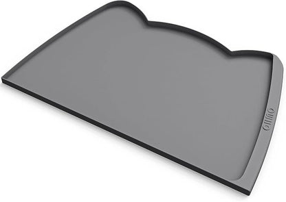 OHMO Dog Food Mat w/Residue Collection Pocket Silicone Pet Feeding Mat - Image 8