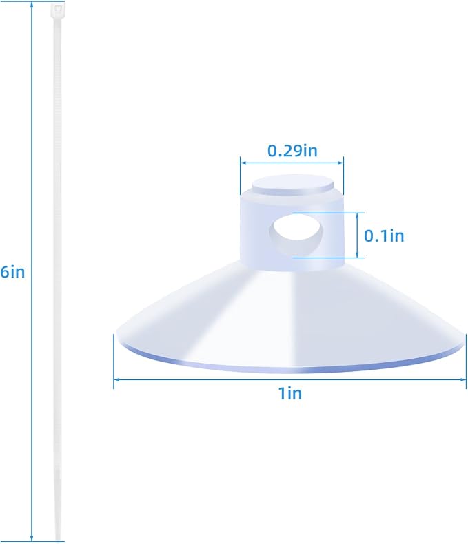AQUANEAT 20 Pack Suction Cups - Image 2