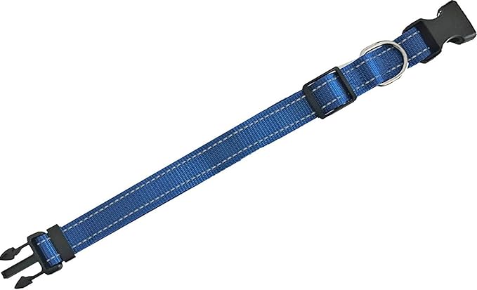 Adjustable Nylon Dog Collar, Reflective Collar 1 Inch 3/4 Inch 5/8 Inch Wide - Image 3