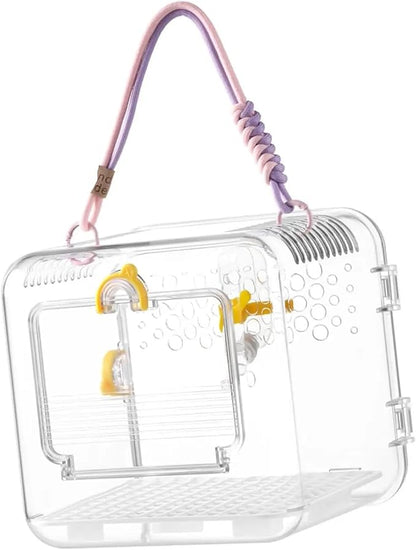 Portable Bird Travel Carrier Cage by Unknown