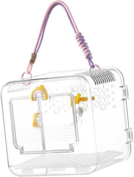 Portable Bird Travel Carrier Cage by Unknown