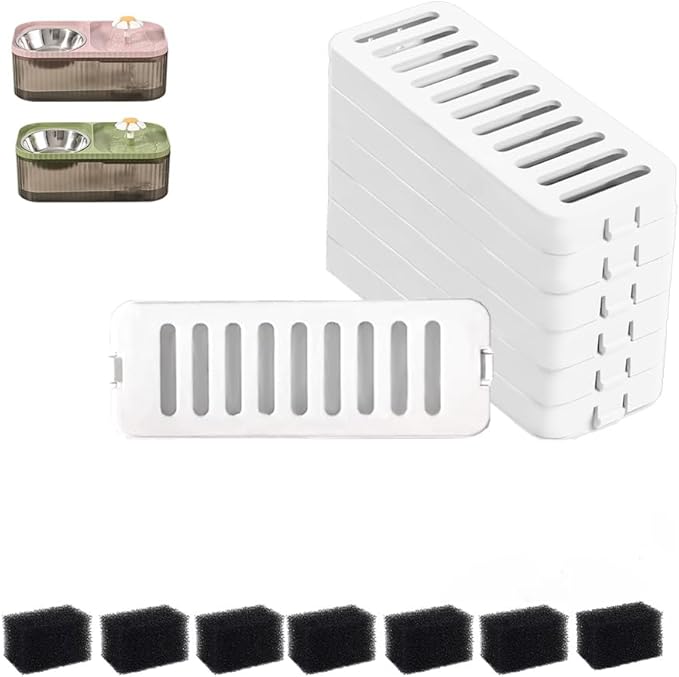 Marchul Cat Water Fountain Replacement Filters and Replacement Pre-Filter by Marchul