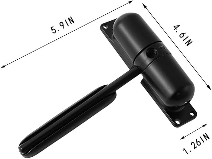 Door Closer Automatic Safety Spring Door Closer – Easy to Install to Convert - Image 5