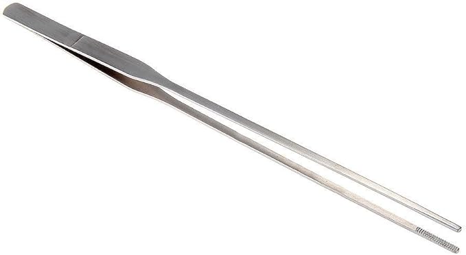 FEITA Extra-Long 15-Inch Tweezer Stainless Steel Straight - Image 2