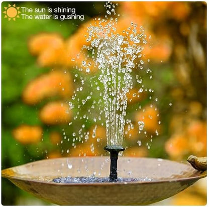 AISITIN Outdoor Solar Garden Fountain 3.5W Solar Pump Outdoor Pond - Image 8