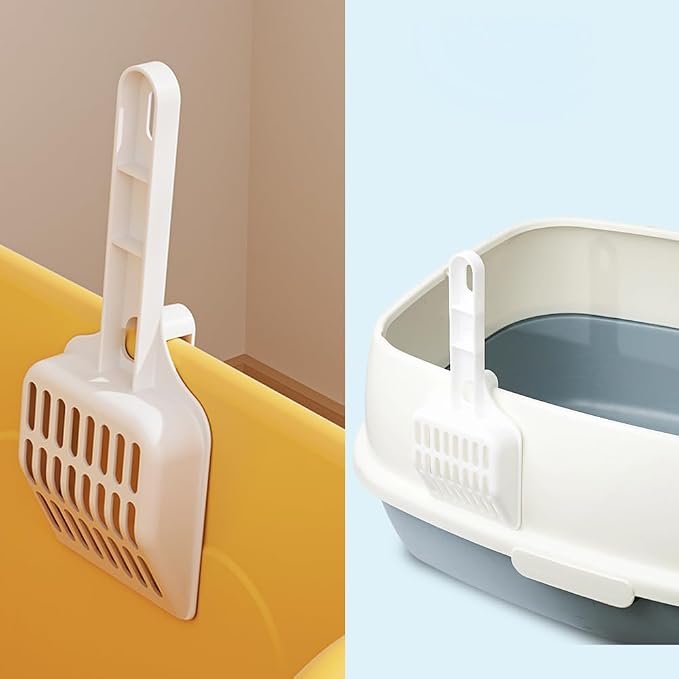 2 Pack Cat Litter Scoop Non-Stick Cat Sifting Litter Scoop Shovel - Image 5