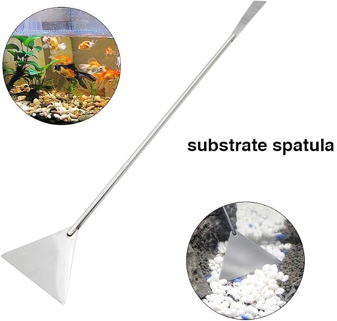 Aquascaping Tools 5 in 1 Kit Aquarium Scissors Plant Tools Curved & Straight - Image 5