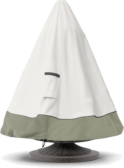 Bitubi Fountain Cover（48"x61"） 600D Oxford Cloth Garden Fountain Statue by PatioFurnitureCovers