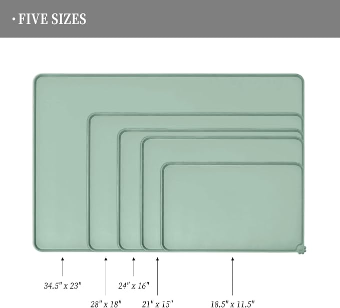 Waterproof Pet Feeding Mat - Image 2