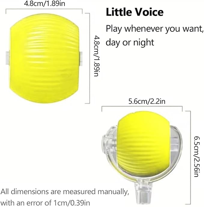 Automatic Interactive Rolling Cats Dog Toys Ball - Image 2