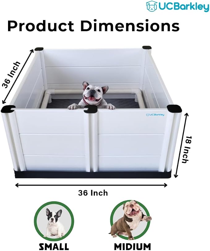 Whelping Box for Dogs & Puppies – Premium 36" Modular Design - Image 2