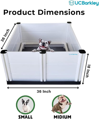 Whelping Box for Dogs & Puppies – Premium 36" Modular Design - Image 2