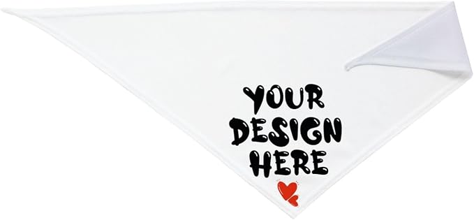 Custom Dog Bandana Add Your Text Photo Name Personalized Neckwear Bandanas Soft - Image 5