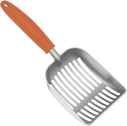 Cat Litter Scoop, Kitty Metal Scooper, Aluminum Alloy Sifter, Kitten Pooper by Frxat