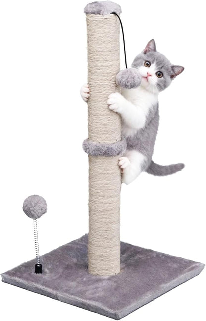 MECOOL Cat Scratching Post Premium Basics Kitten Scratcher Sisal Scratch Posts by MECOOL